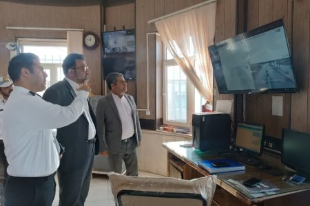 بازدید فرماندار سرخس از پلیس راه و بررسی میدانی محورهای حادثه‌خیز جاده سرخس