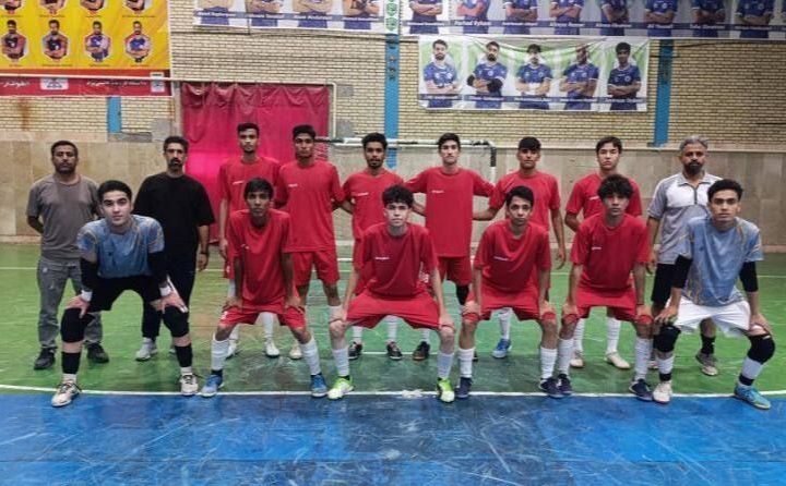 صعود تیم فوتسال ۱۹ سال آکادمی صنعت گاز سرخس به لیگ کشوری