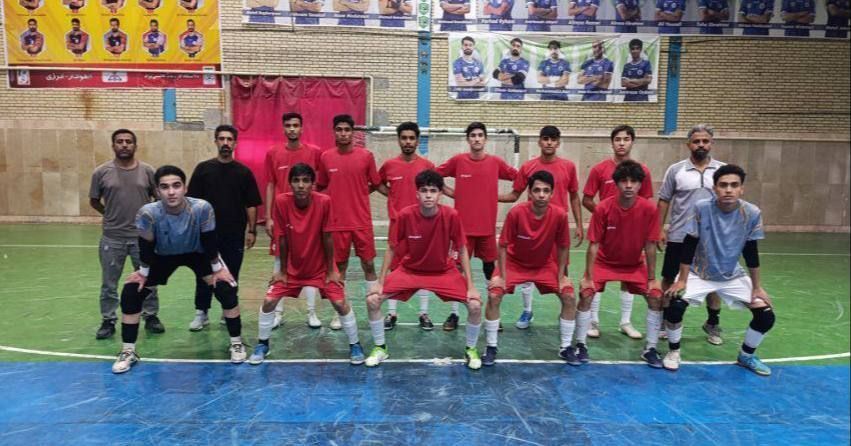 صعود تیم فوتسال ۱۹ سال آکادمی صنعت گاز سرخس به لیگ کشوری