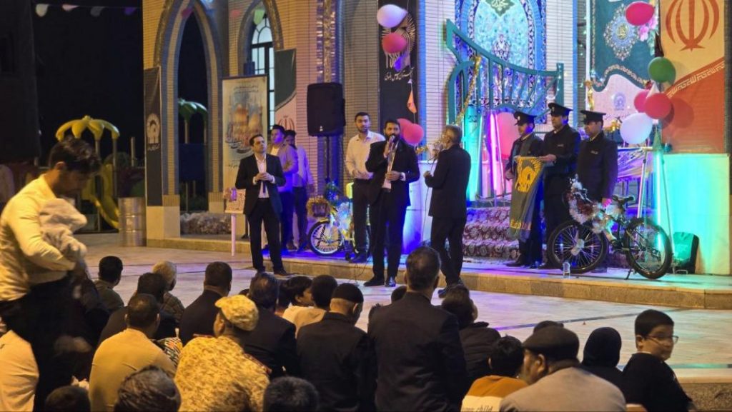 جشن میلاد امام هشتم در مجتمع رفاهی امام رضا (ع) مزداوند| عکاس: حسام‌الدین خسروی