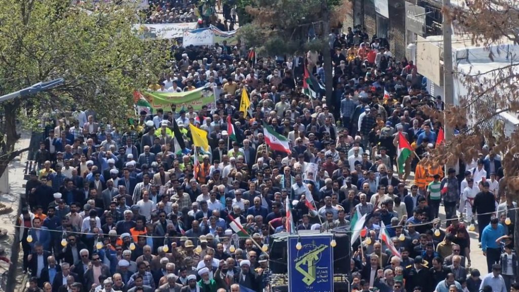 راهپیمایی روز قدس در سرخس| عکاس: علیرضا علی‌صوفی
