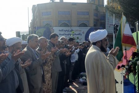اقامه نماز عید سعید فطر در شهرستان سرخس| عکاس: علیرضا علی‌صوفی